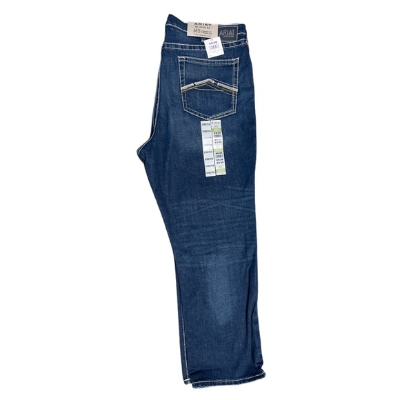 M5 Straight Fit Stretch Remming Stackable Straight Leg Jean - Picture 9 of 9